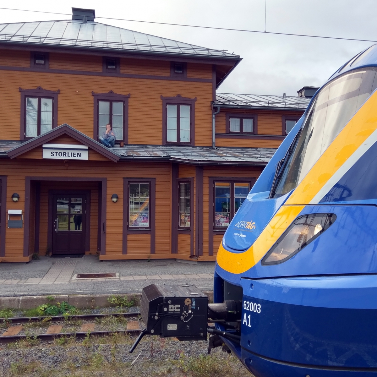 Tågbyte i Storlien, Storlien station