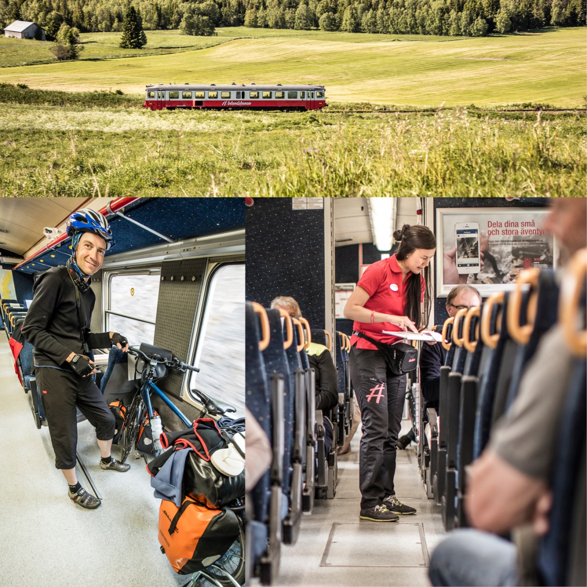 inlandsbanans y1 på spåret