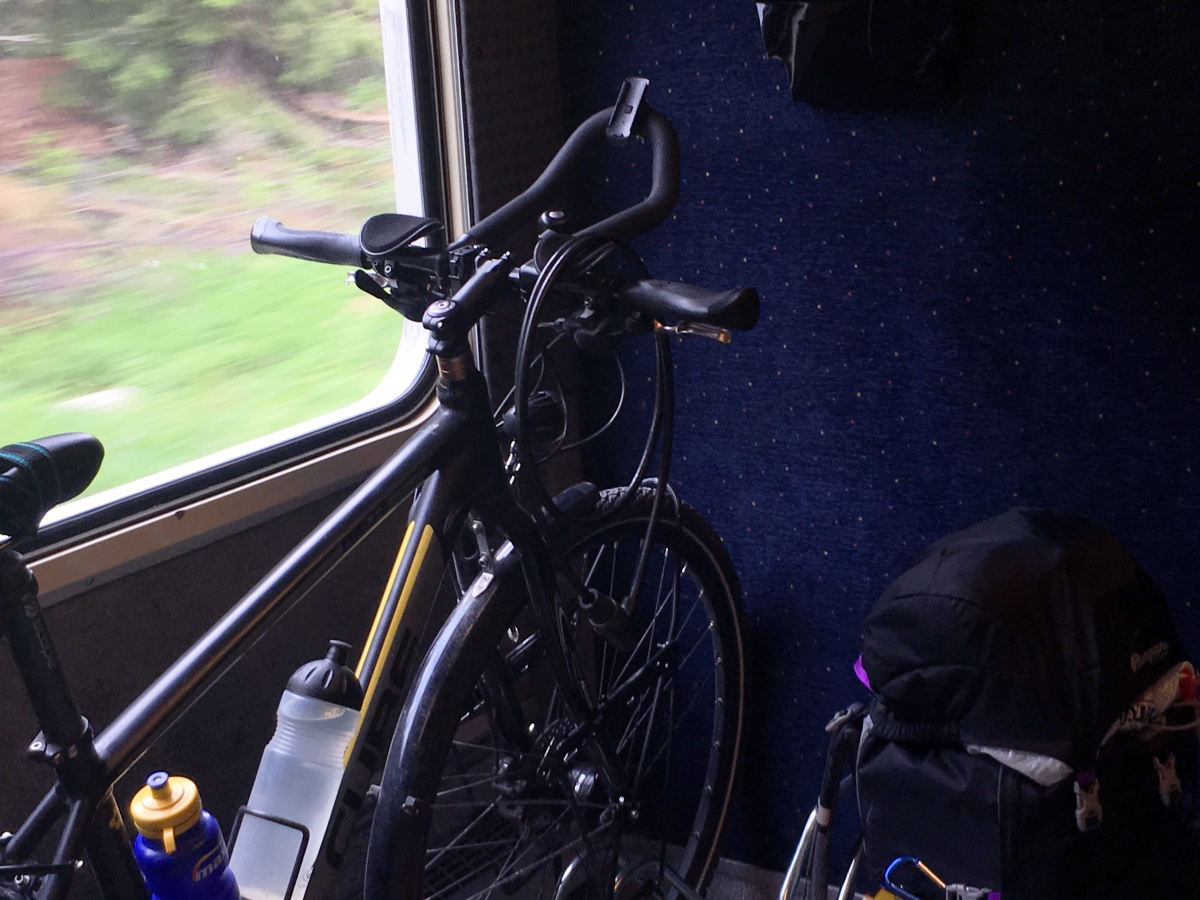 boka plats för din egen cykel på Inlandsbanans tåg sommartid