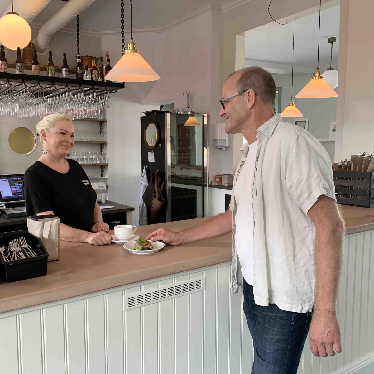 Michael Olofsson driver Orsa cafe och B&B