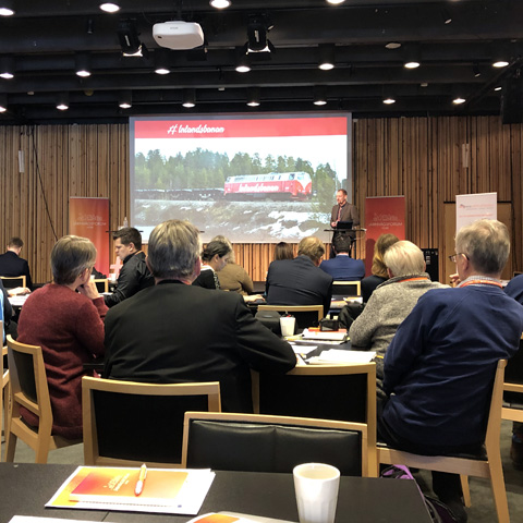 Peter Ekholm, vd Inlandsbanan