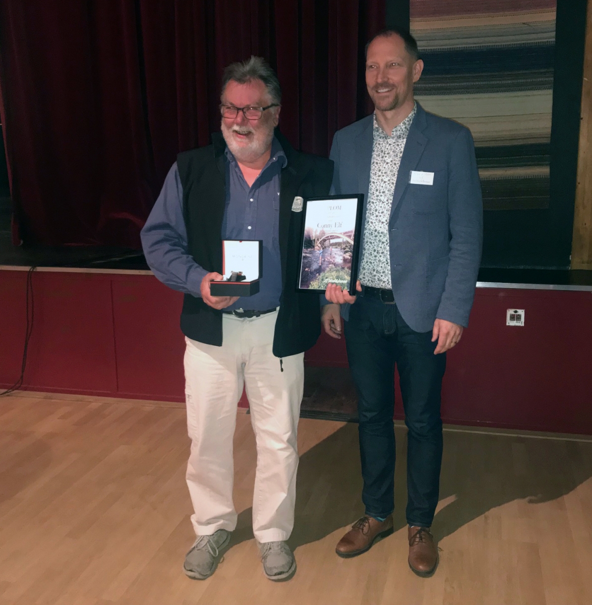 Conny Elf och Peter Ekholm