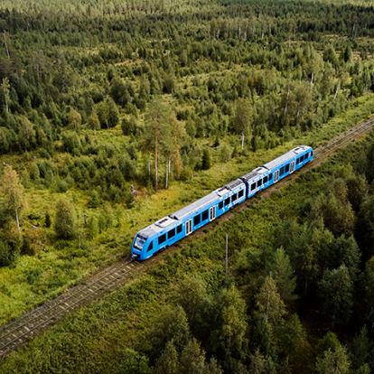 Premiär för vätgaståg i Sverige och på Inlandsbanan