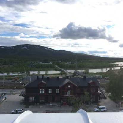 järnvägstation och turistcenter i Gällivare