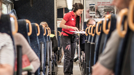 tågvärd inlandsbanan