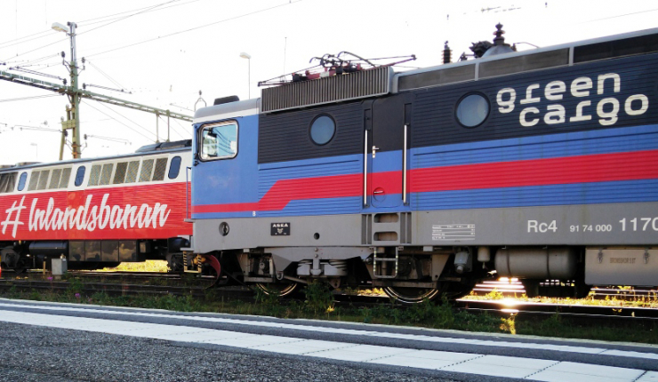 Lok Green Cargo och Inlandståg